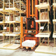 Narrow-aisle storage systems