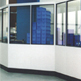 Partitionwall without ceiling